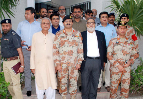 VISIT OF DG RANGERS 24-04-2015