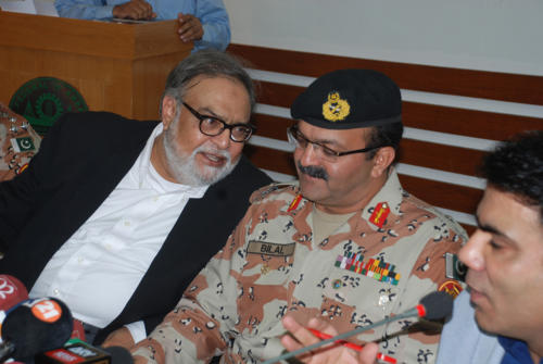 VISIT OF DG RANGERS 24-04-2015