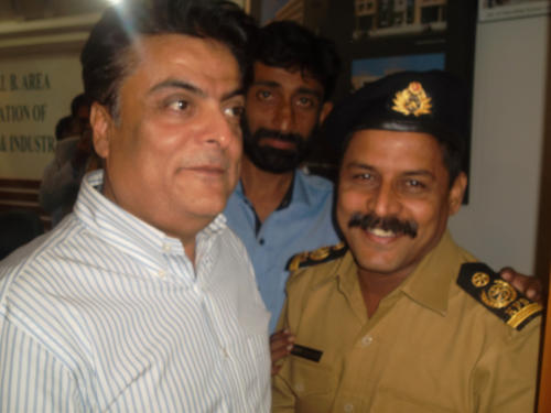 Visit of Mr. R.A. Farouqi Administrator Karachi on 19-Aug-2014