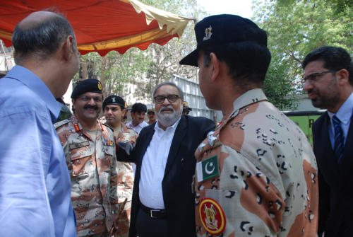 VISIT OF DG RANGERS 24-04-2015