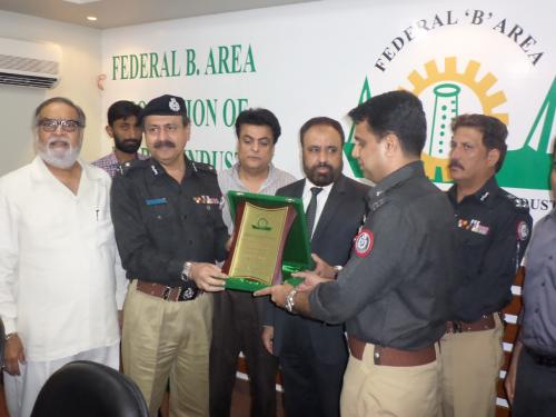 Visit of CPLC chief Karachi on 11-Aug-2014