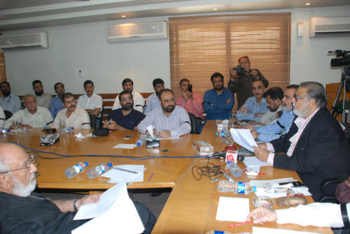 PRESS CONFERENCE OF KARACHI IN 19-03-2015