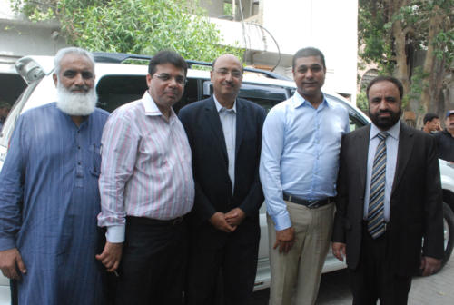 Visit of CPLC chief Karachi on 11-Aug-2014