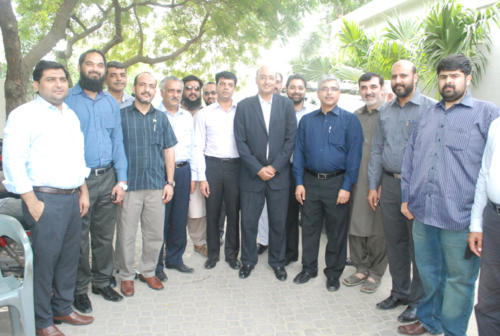 Visit of CPLC chief Karachi on 11-Aug-2014