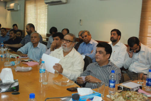 Visit of CPLC chief Karachi on 11-Aug-2014