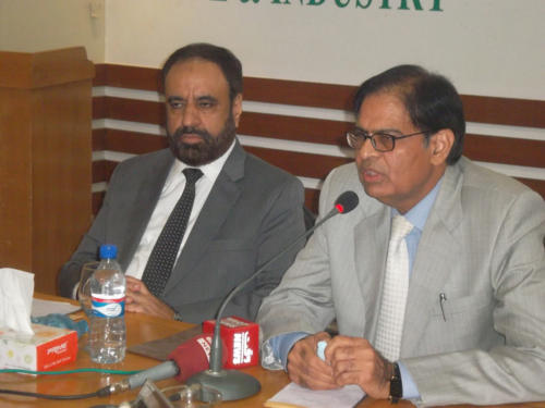 Visit of Mr. R.A. Farouqi Administrator Karachi on 19-Aug-2014