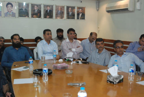 Visit of CPLC chief Karachi on 11-Aug-2014