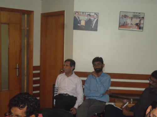 Visit of Mr. R.A. Farouqi Administrator Karachi on 19-Aug-2014