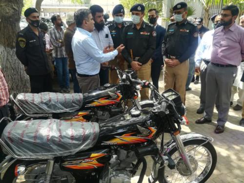 Karachi Police Chief Ghulam Nabi Memon Visited FBATI Office (12)