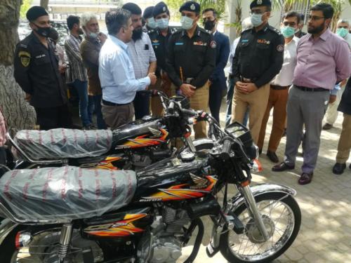 Karachi Police Chief Ghulam Nabi Memon Visited FBATI Office (13)