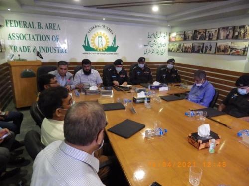 Karachi Police Chief Ghulam Nabi Memon Visited FBATI Office (2)