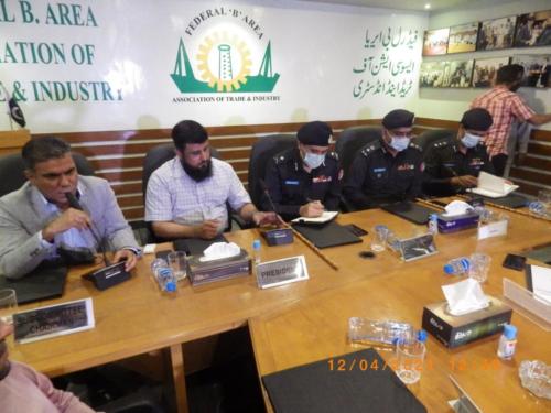 Karachi Police Chief Ghulam Nabi Memon Visited FBATI Office (3)