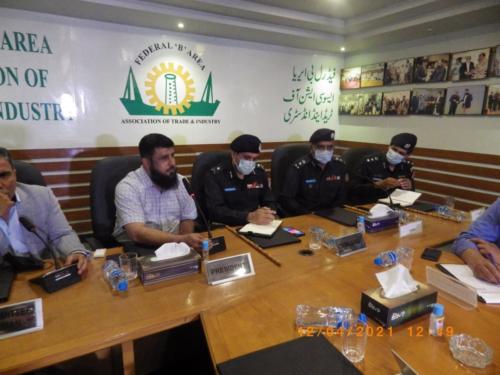 Karachi Police Chief Ghulam Nabi Memon Visited FBATI Office (4)