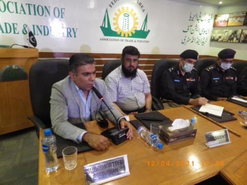 Karachi Police Chief Ghulam Nabi Memon Visited FBATI Office (7)