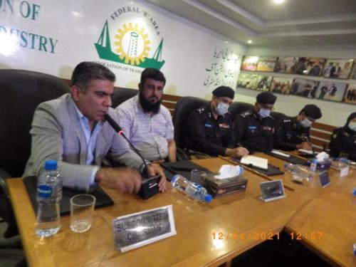 Karachi Police Chief Ghulam Nabi Memon Visited FBATI Office (8)