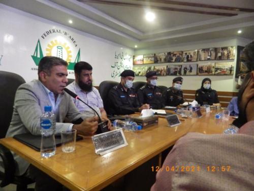 Karachi Police Chief Ghulam Nabi Memon Visited FBATI Office (9)