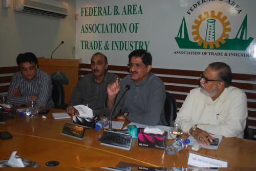 Visit of MR.MURAD ALI SHAH 11-10-2014