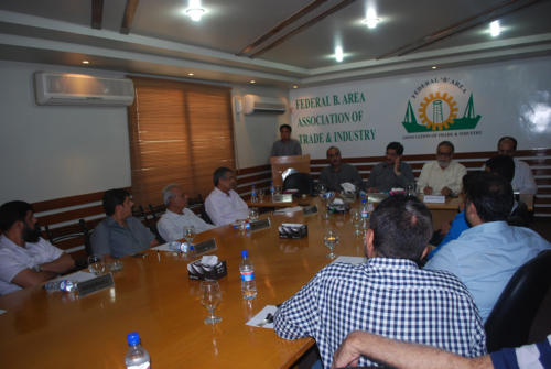 Visit of MR.MURAD ALI SHAH 11-10-2014