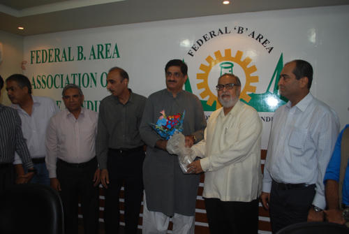 Visit of MR.MURAD ALI SHAH 11-10-2014