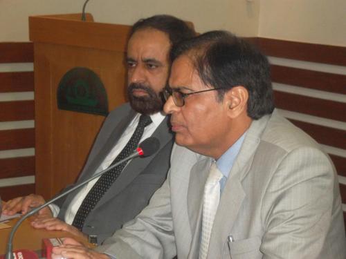 Visit of Mr. R.A. Farouqi Administrator Karachi on 19-Aug-2014