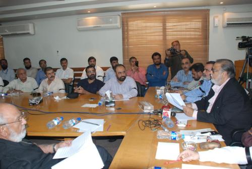 PRESS CONFERENCE OF KARACHI IN 19-03-2015