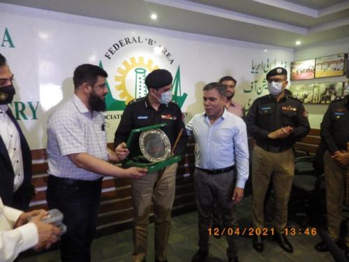Karachi Police Chief Ghulam Nabi Memon Visited FBATI Office
